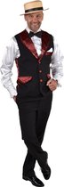 Magic Design Gilet Cancan Heren Polyester Zwart Maat Xs/s