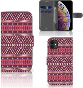 iPhone 11 Telefoon Hoesje Aztec Purple