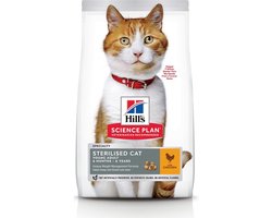 Hill's Feline Sterilised Cat Young Adult Kip - Kattenvoer - 3 kg