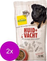 Vitastyle Huid + Vacht - Hondenvoer - 2 x 12 kg