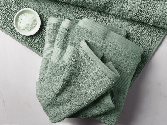 Yumeko Serviettes de Yumeko vertes - 2 pièces