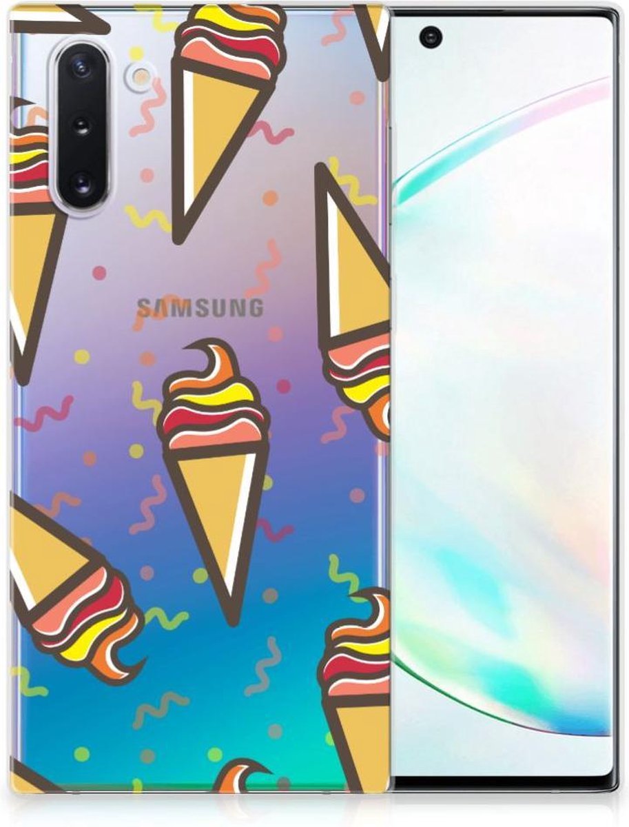 Samsung Galaxy Note 10 Siliconen Case Icecream
