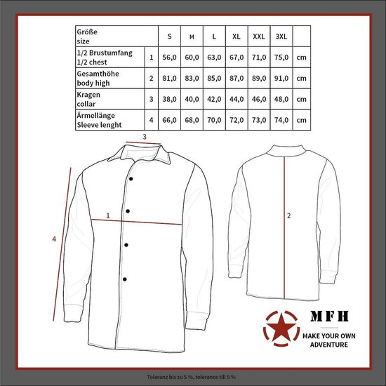 Blouse de bûcheron canadien, flanelle lourde de qualité outdoor , bleu / noir, à carreaux - TAILLE XXL