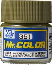 Mrhobby - Mr. Color 10 Ml Zinc-chromate Type Fs34151 (Mrh-c-351) - modelbouwsets, hobbybouwspeelgoed voor kinderen, modelverf en accessoires