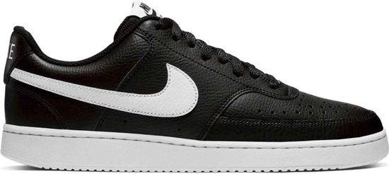 Nike Court Vision Low Heren Sneakers - Black/White-Photon Dust - Maat 44 |  bol.com