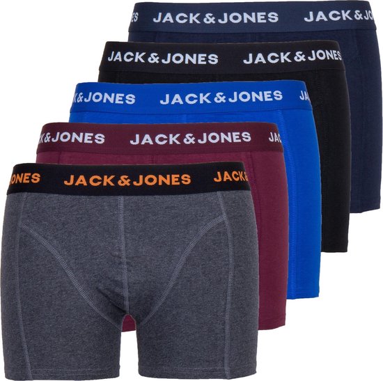 JACK&JONES JACBLACK FRIDAY TRUNKS 5 PACK LN Heren Onderbroek - Maat S |  bol.com
