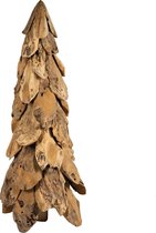 Teakhouten/Roothout Kerstboom - 150cm - kerstversiering - decoratieve kerstboom - kerstdecoratie