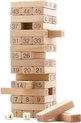 Afbeelding van het spelletje Blokkenspel- Wiebeltoren- Gezelschapsspel- Stapeltoren- Houten spel- Vallende toren