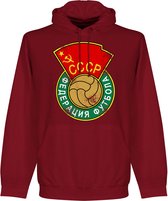 CCCP Hoodie - Bordaux Rood - M