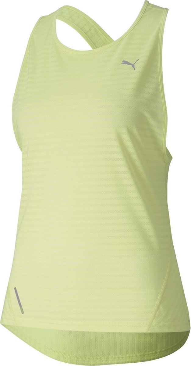 Last Lap Excite Summer Tank Sunny Lime