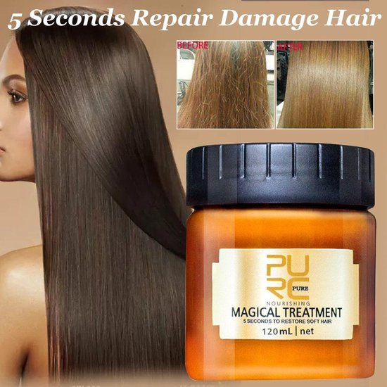 Magical Treatment 120ml - 5 Sec Haarbehandeling - Haarmasker voor zachthaar | bol.com