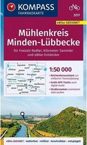 KOMPASS Fahrradkarte Mühlenkreis Minden-Lübbecke 1:50.000, FK 3217