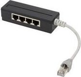 Logilink 4 Port RJ45 Splitter shielded with 15 cm cable (MP0032)