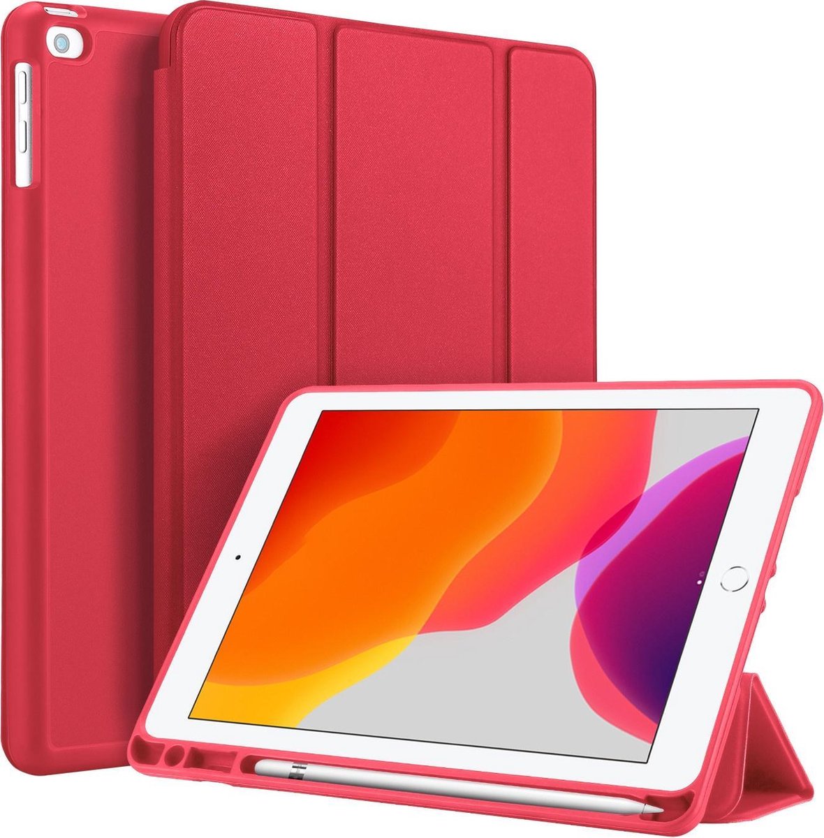 Dux Ducis Osom Bookcase iPad 10.2 (2019 / 2020) tablethoes - Rood