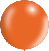 Oranje Reuze Ballon XL Metallic 91cm