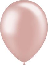 Rosé Gouden Ballonnen Metallic 25cm 10st