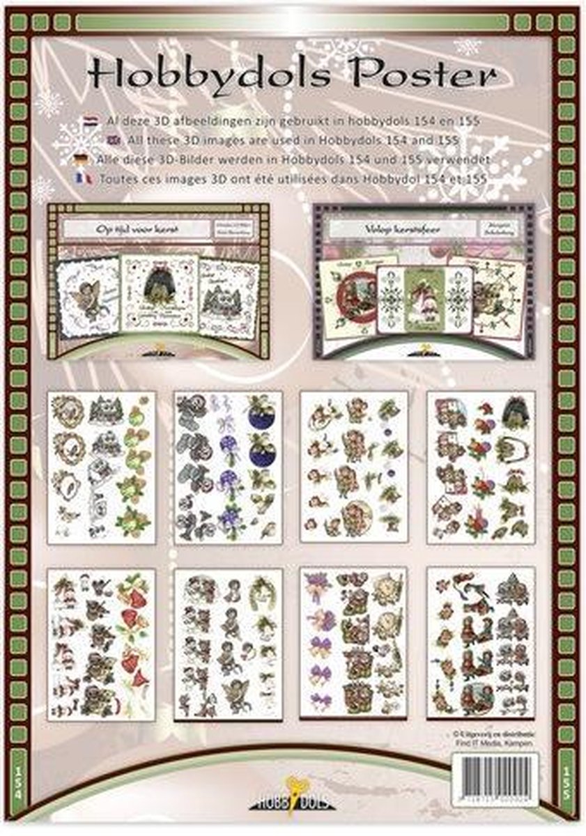 Hobbydols - Knipvelposter - Hobbydols 154 + 155