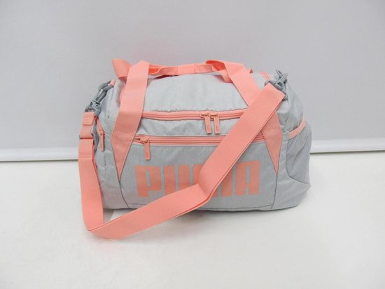 puma pink duffle bag