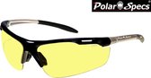 Polar Specs® Polariserende Nachtbril Velocity Sport PS9041 – Silver – Polarized Nightdriving – Medium – Unisex