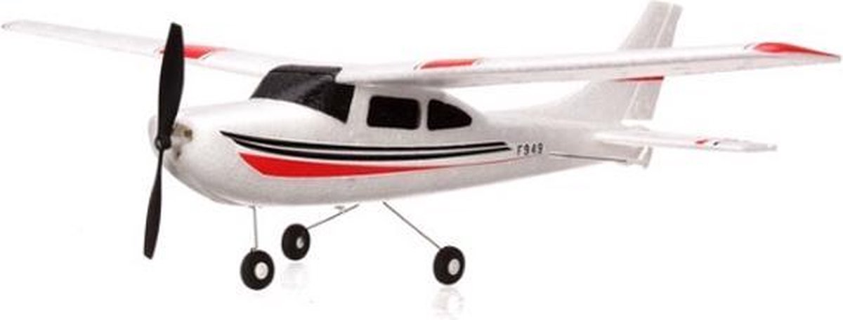 Avion RC Keenso F949S 2.4GHz 3 Canaux - Modèle Cessna-182, Vol Intérieur/extérieur, Gyroscope, 25 Min Autonomie - 3