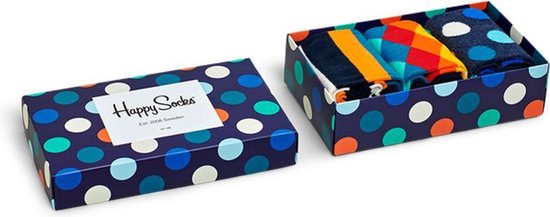 Happy Socks Classic Mix Giftbox 3-pack - Maat 41-46