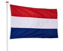 Nederlandse Vlag Nederland 70x100cm Premium - Kwaliteitsvlag - Geschikt voor buiten - Koningsdag