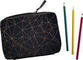 Teken Etui met inhoud 32-delig Luxury (liggend)