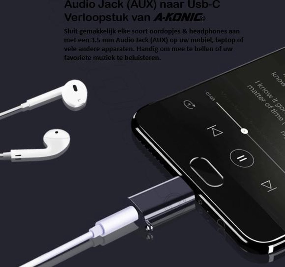 Apple USB-C auf 3,5mm Klinke Adapter – Nederland Apple USB-C auf 3,5mm Klinke Adapter – Nederland