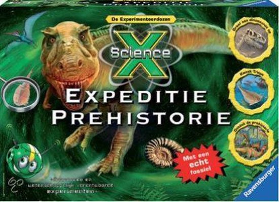 Experimenteerset - Ravensburger ScienceX® Expeditie Prehistorie
