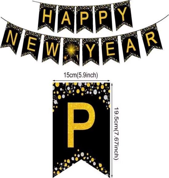 AYS Balloons Nieuwjaar 2020 Folie Ballonnen Oud en Nieuw Jaarwisseling Decoratie...