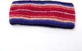 Tarabuco Haarband - Winter Hoofdband - 100% wol - gevoerd - kleurrijk