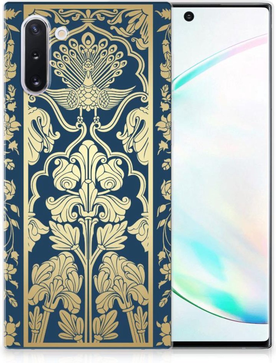 Samsung Galaxy Note 10 TPU Case Beige Flowers