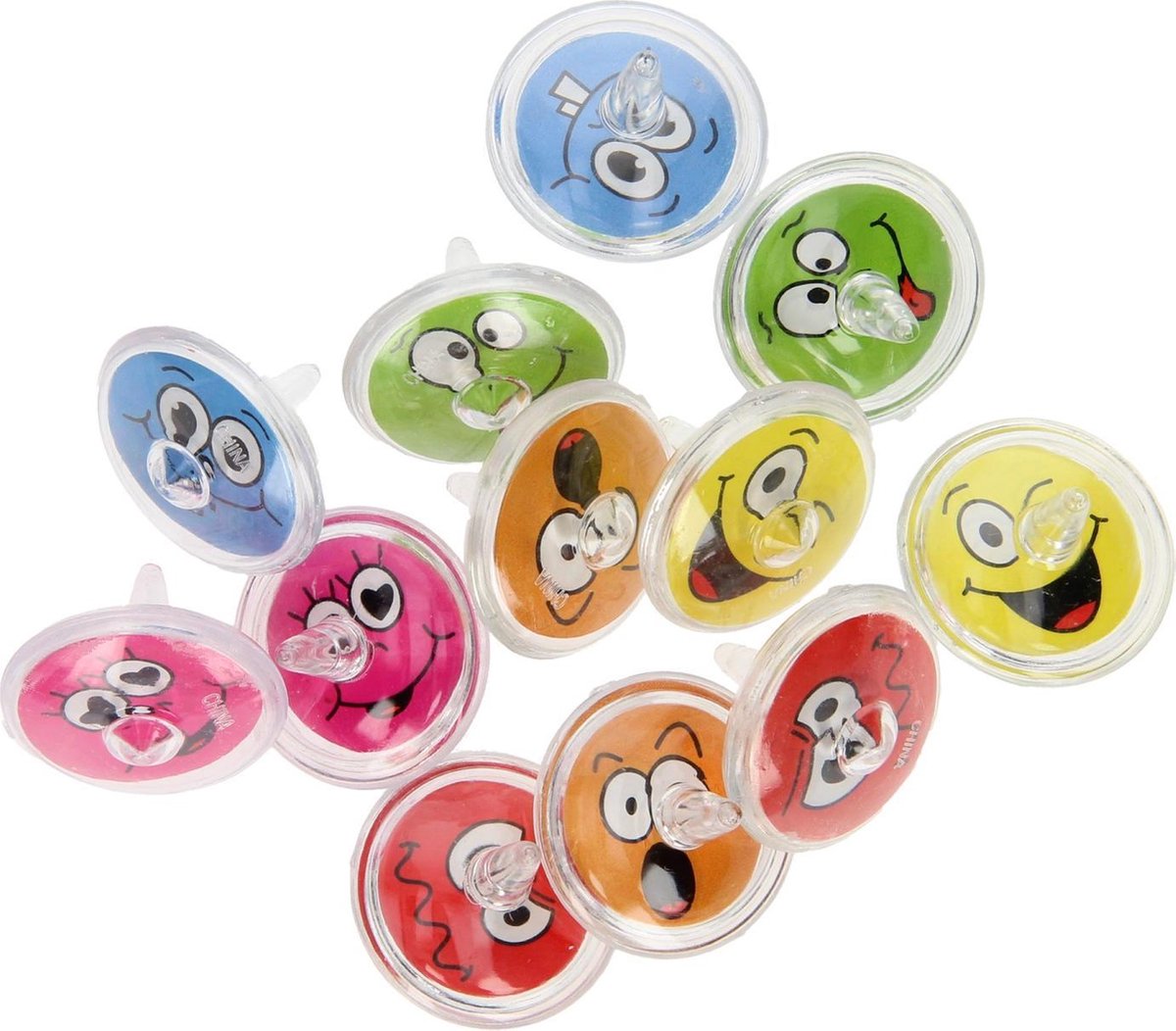 Lachgezicht Tolletjes (24 stuks) - Uitdeelcadeautje Traktatie Kinderfeestje