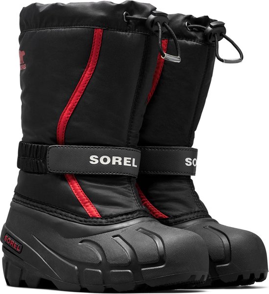 Sorel Snowboots - Maat 39 - Unisex - zwart/rood | bol.com