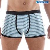 Embrator 2-pack heren Boxershort stripe licht blauw maat XXL