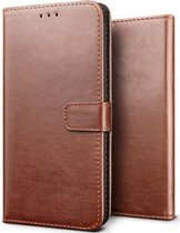 Luxury wallet hoesje Apple iPhone 11 Pro - bruin