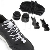 OWO - Elastische veters voor schoenen - elestiek veters - schoenveters - 100cm - zwart