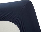 Premium Jersey Lycra Hoeslaken Navy | 200x220 | Perfecte Pasvorm | Duurzame Kwaliteit