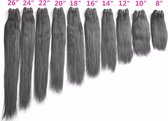 Brazilian human hair ECHT HAAR weave bundel 100gram 20"dik&vol