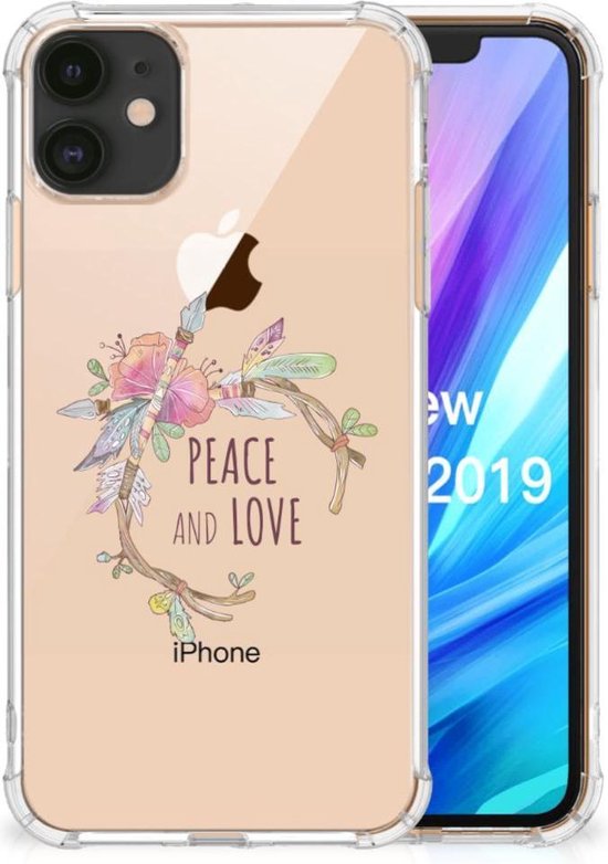 Coque Bumper Solid pour iPhone 11 Boho Text