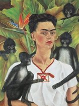 Piatnik Self Portrait with Monkeys - Frida Kahlo (1000)