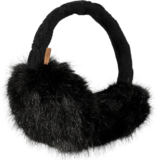 Barts Fur Dames Oorwarmers - Black