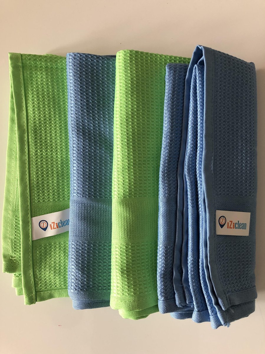 Goedkoopste IZICLEAN Microvezel doek set van 4 stuks