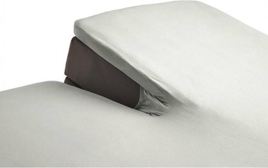 doden schraper Bourgeon Refined Bedding – Katoen Split Topper Hoeslaken Crème 180 x 210/220 cm |  bol.com