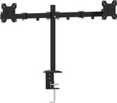 Gembird MA-DF2-01 flat panel bureau steun 68,6 cm (27") Zwart