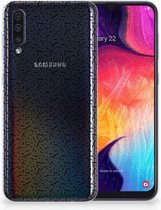 Geschikt voor Samsung Galaxy A50 TPU Hoesje Stripes Dots