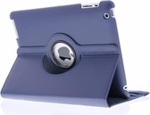 Tablet Hoes Geschikt voor iPad 4 / iPad 3 / iPad 2 - 360° Draaibare Bookcase - Blauw