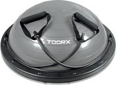 Toorx Trainer PRO - Ø 58 cm - Zwart/ Grijs - avec Tubes de résistance - pompe incluse