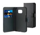 BeHello Samsung Galaxy S7 Hoesje I 2-in-1 Wallet Case met Ruimte Voor 3 Pasjes Zwart