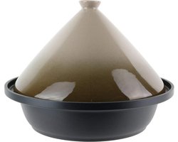 Tajine Ø 30 cm geschikt voor alle kookplaten, inclusief inductie.